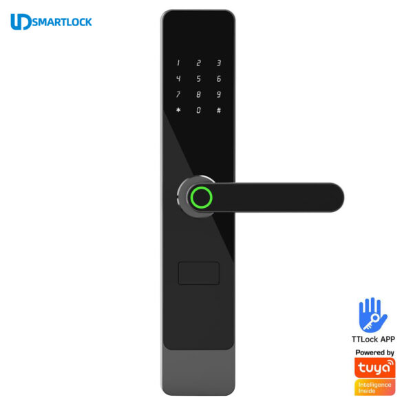 LD SMART Smart Lock Factory Wholesale Remote Control Lock Nfc Card Digital Password Tuya App Waterproof Fingerprint - 图片 2