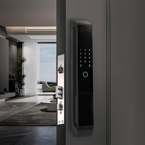 LD SMART Face Recognition Door Lock Fully Automatic Biometric Fingerprint Scanner Eye Scanner Smart Camera Door Lock - 图片 2