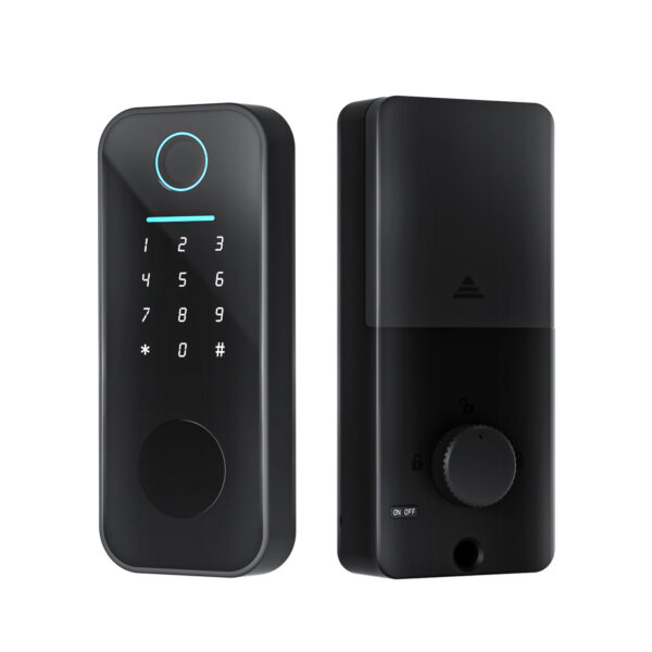 LD SMART Tuya Smart Lock Phone APP Control Fingerprint Electronic Remote Code Hotel Apartment Home Smart Door Lock Keybox - 图片 2