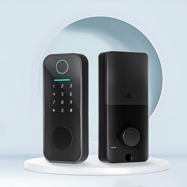 LD SMART Tuya Smart Lock Phone APP Control Fingerprint Electronic Remote Code Hotel Apartment Home Smart Door Lock Keybox - 图片 3