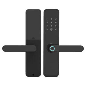 LD SMART Biometric Digital Combination Finger Print Password Ttlock TUYA Smart Door Lock for Wooden Doors