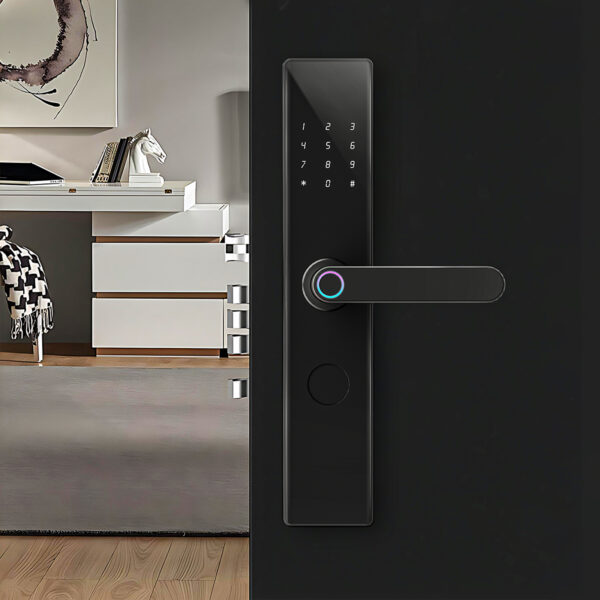 LD SMART Security Electronic Locks Cerraduras Inteligentes Wifi Door Lock Digital Waterproof Smart Deadbolt Lock - 图片 3