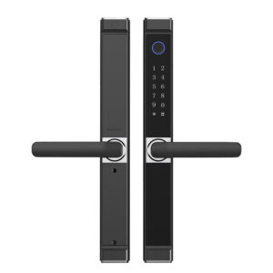LD SMART Waterproof Smart Aluminum Door Lock Fingerprint Password Narrow Gate Digital Door Smart Lock for Sliding Door