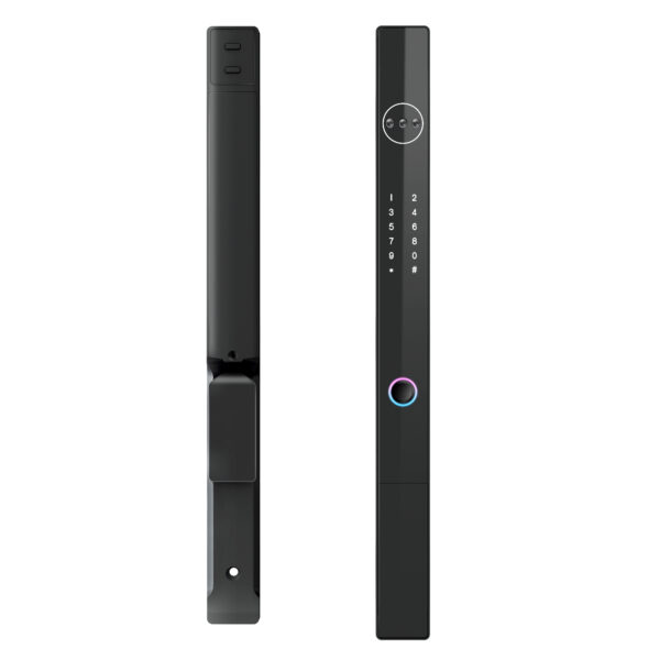 LD SMART Automatic Bridge Breaking Aluminum Fingerprint Lock Tuya WIFI Outdoor Waterproof Fingerprint Facial Recognition Code