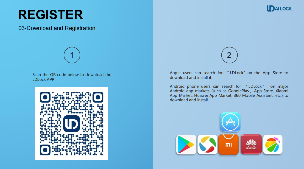 LDLock APP Operation Manual: Your Guide to Smart Management 2 LDLock APP Operation Manual: Your Guide to Smart Management